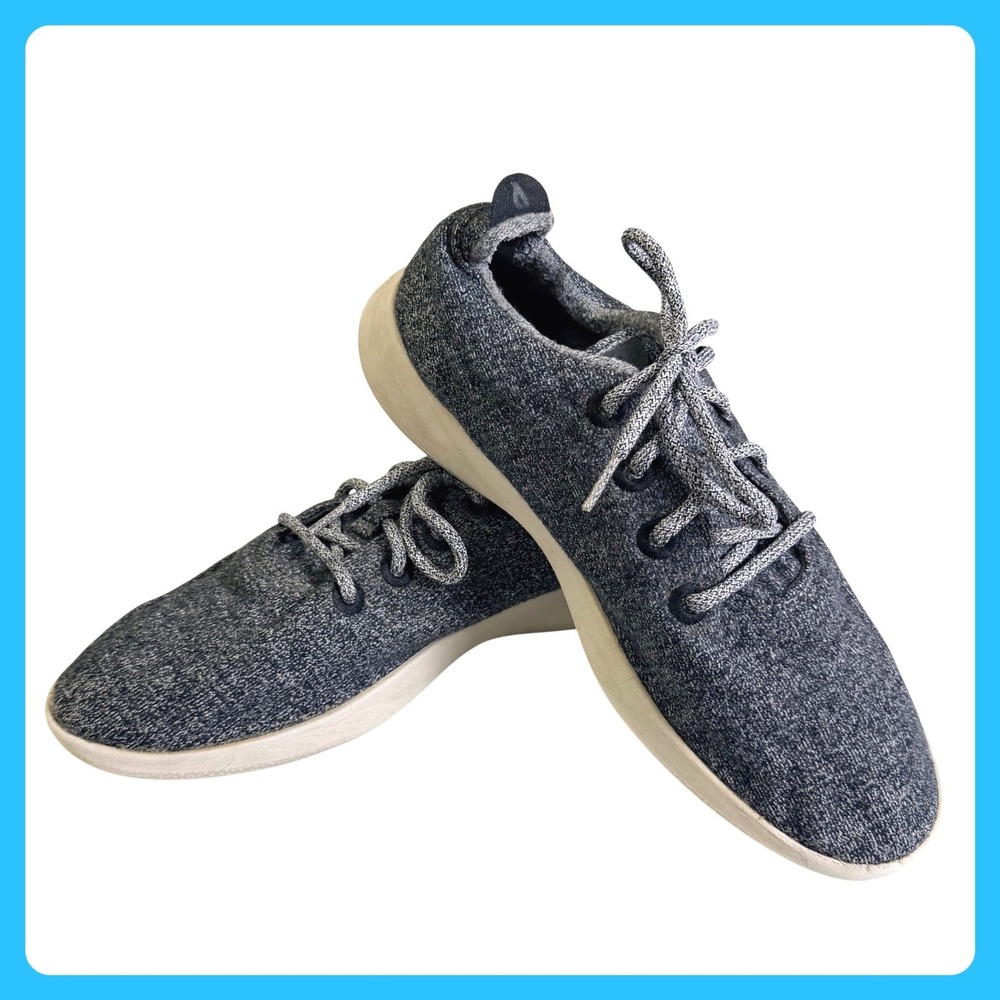 Allbirds Wool Runners Shoes Men 11 Charcoal Gray Merino Athletic Gym Sneakers